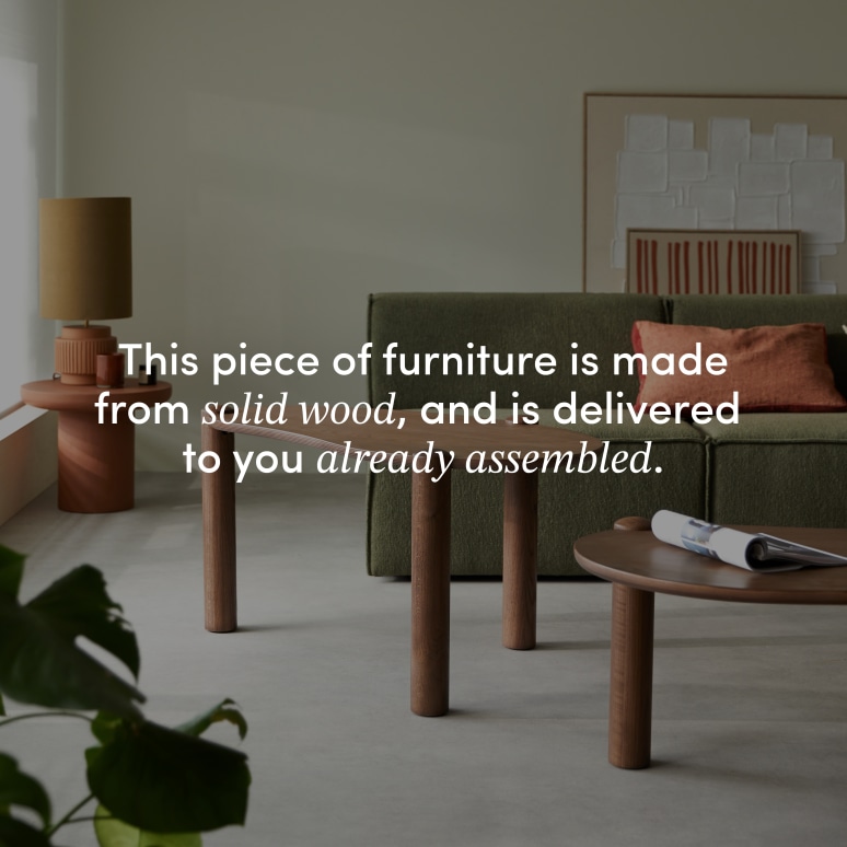 Nora - Nesting Coffee Tables in solid oak