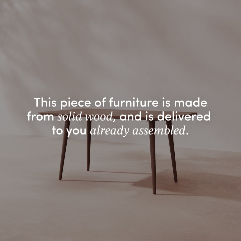 Lazare - Dining Table in solid pine, 4 pers.