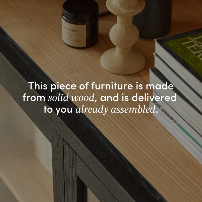 Carmen - Bookcase in solid ash