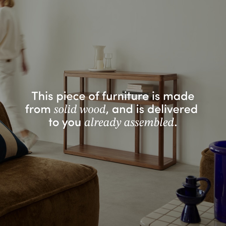 Romée - Console Table in solid acacia