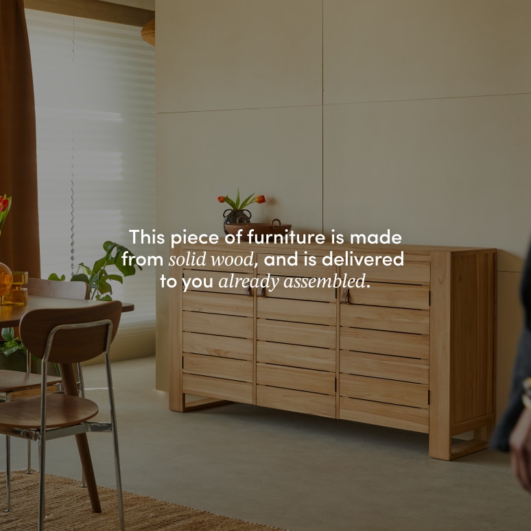 Minimalys - Solid Teak Sideboard