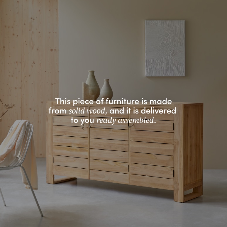 Minimalys - Solid Teak Sideboard