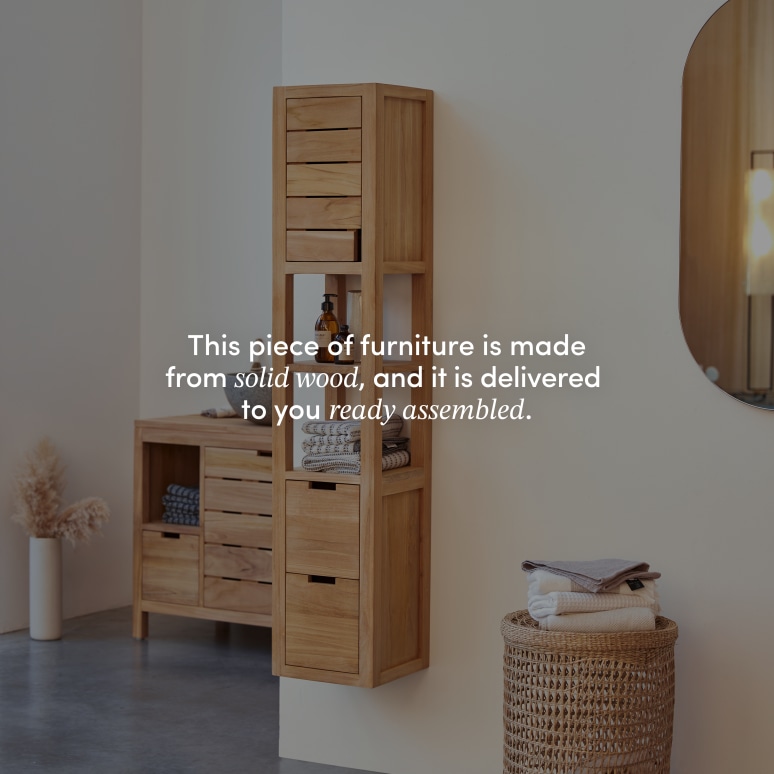 Serena - Solid Teak Column