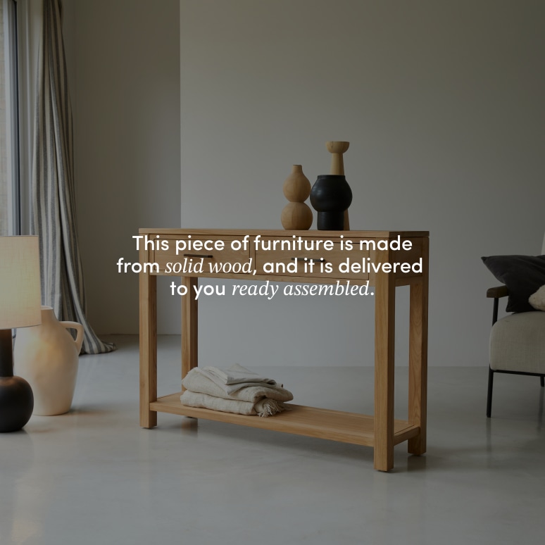 Maë - Solid Teak Console Table