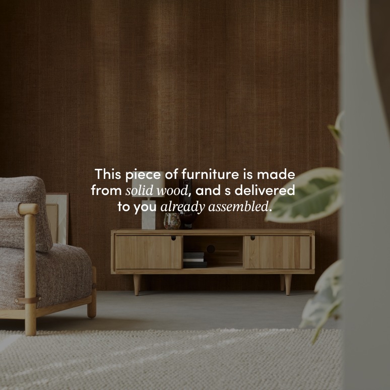 Jonàk - Solid Teak TV Stand