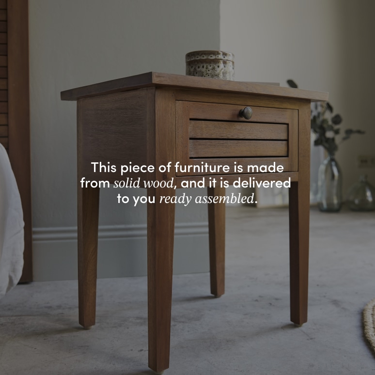 Loggia - Solid Acacia Nightstand