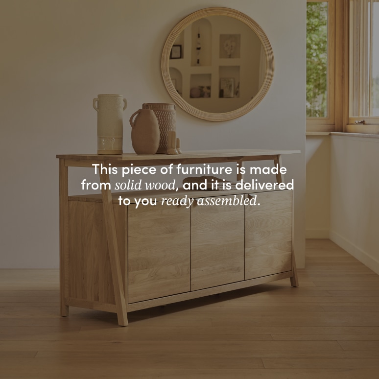 Pola - Solid Oak Sideboard