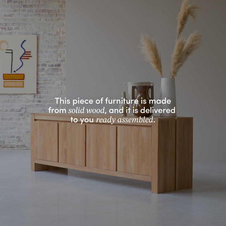 Eden - Solid Oak Sideboard 