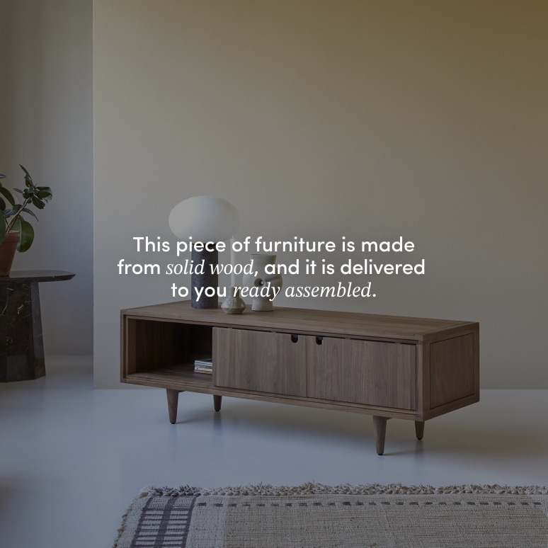 Jonàk - Solid Walnut TV Stand