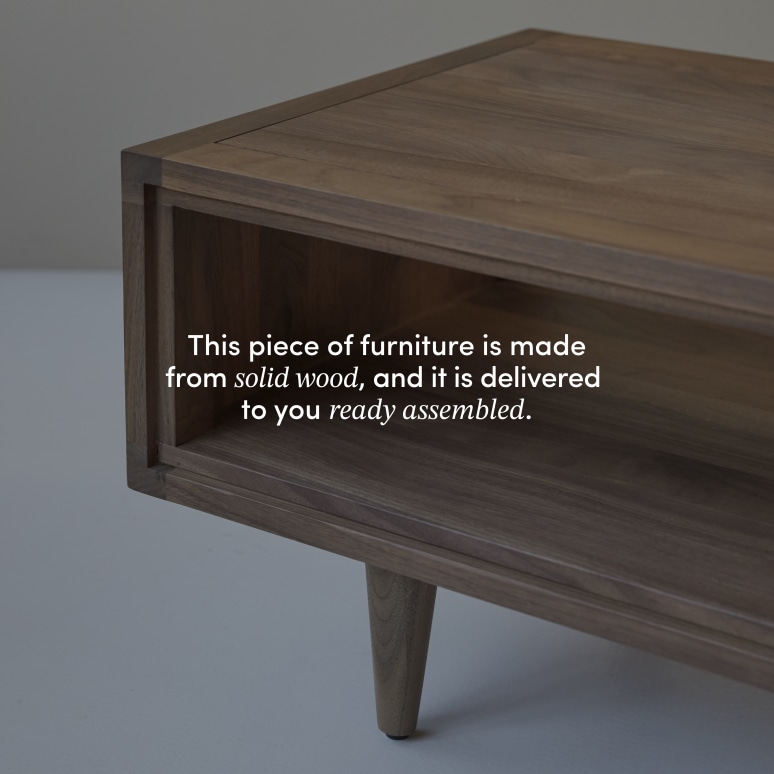 Jonàk - Solid Walnut Coffee Table