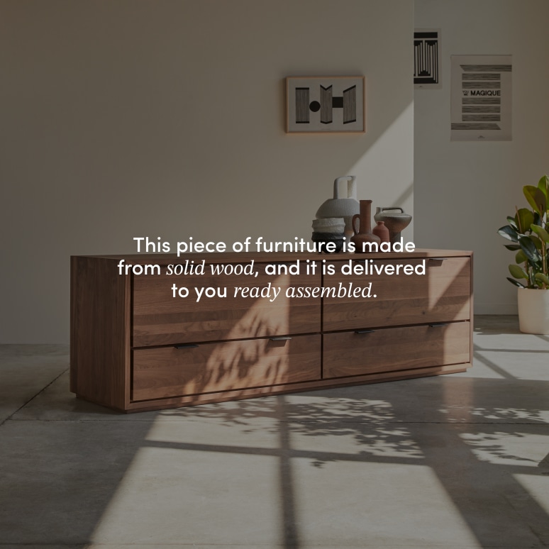 Senson - Solid Walnut TV Stand