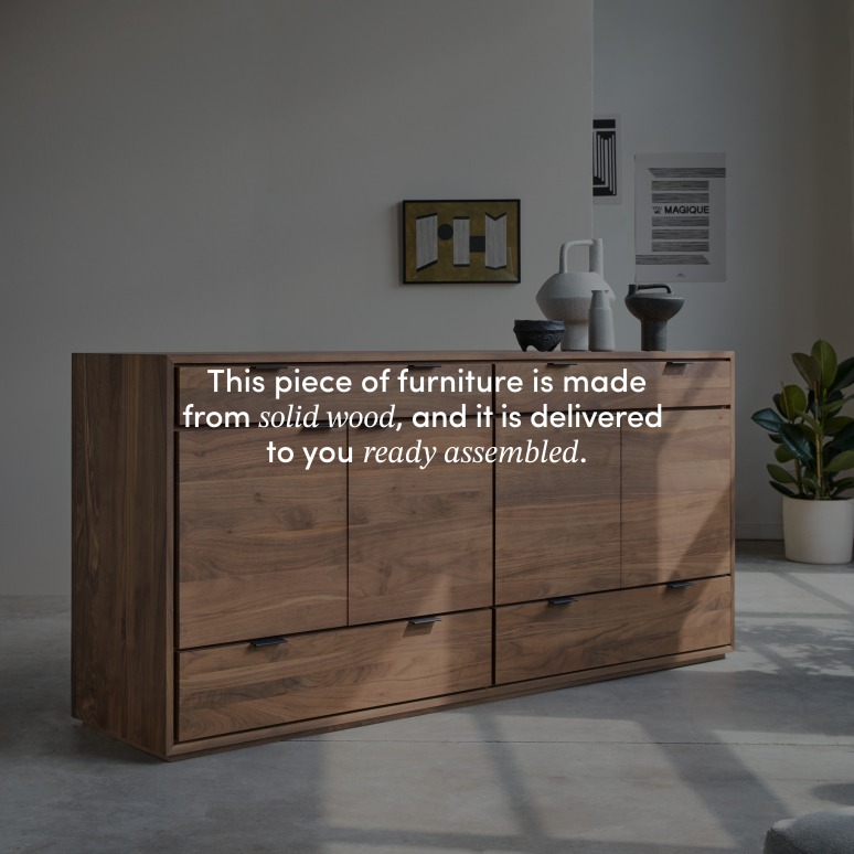 Senson - Solid Walnut Sideboard
