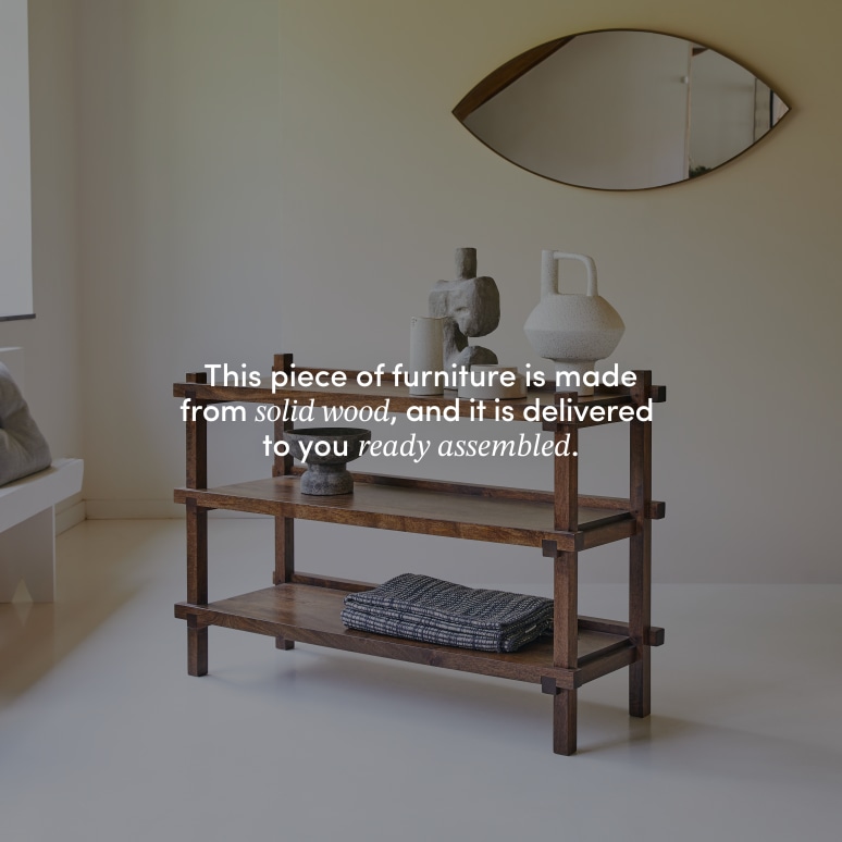 Arko - Solid Mango Console Table