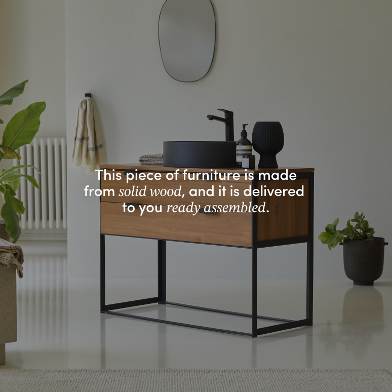 Urban - Solid Acacia 39" Single Vanity