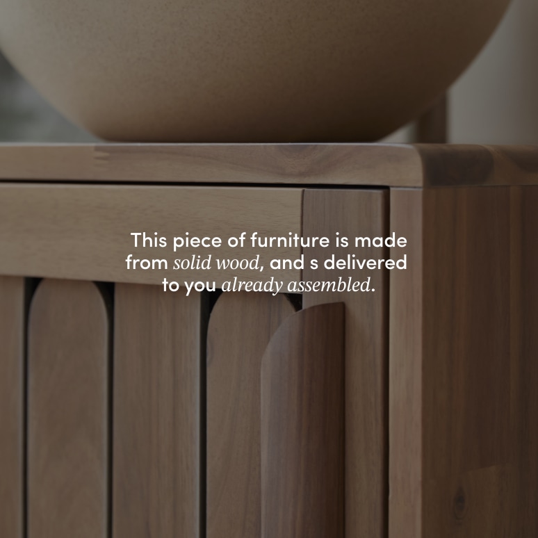 Lila - Solid Acacia 20" Single Vanity