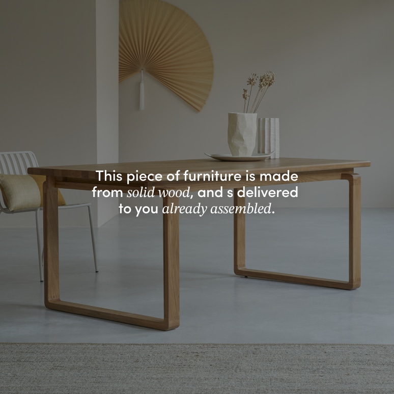 Sybille - Sybille - Solid Oak Table for 4 to 6 people