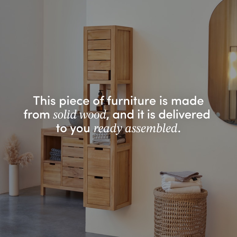 Serena - Solid Teak Column