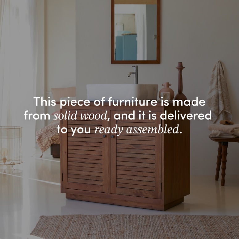 Loggia - Solid Acacia 36" Single Vanity