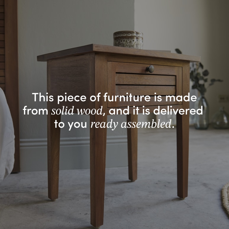 Loggia - Solid Acacia Nightstand