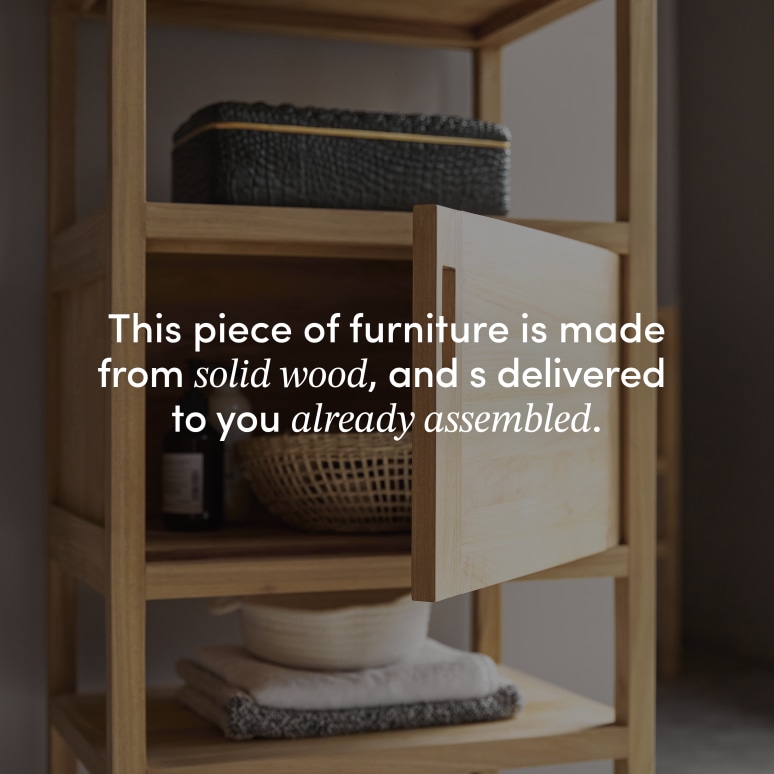 Arty - Solid Teak Column