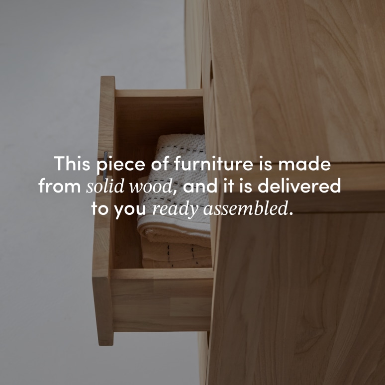 Jonàk - Solid Teak 37" Single Vanity