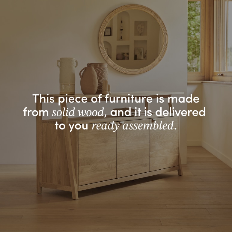 Pola - Solid Oak Sideboard