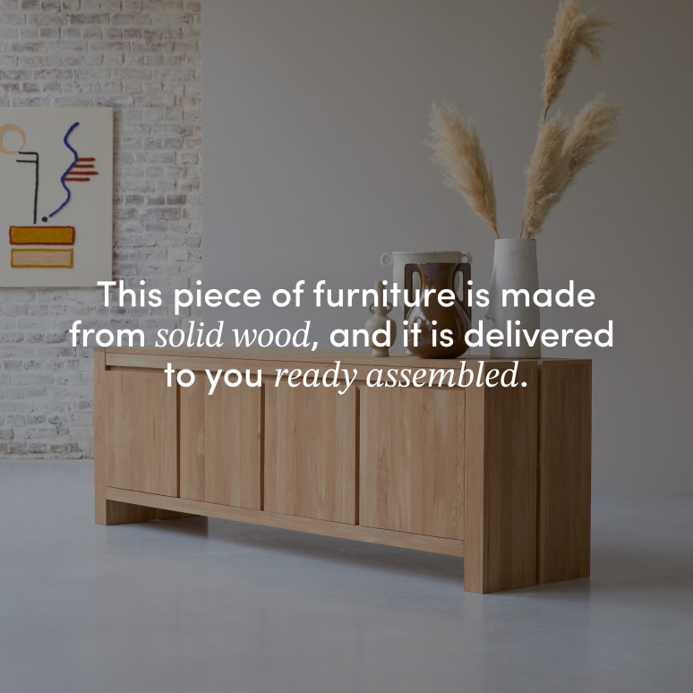 Eden - Solid Oak Sideboard 