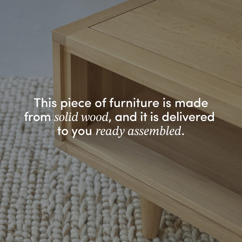 Jonàk - Solid Oak Coffee Table