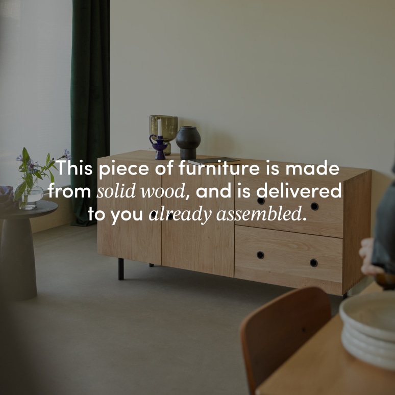 Jeanne - Solid Oak Sideboard