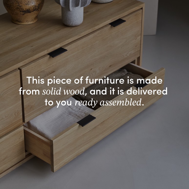 Senson - Solid Oak TV Stand