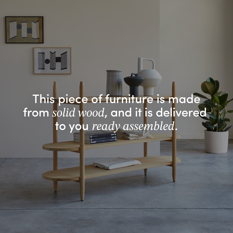 Poline - Solid Teak Console Table