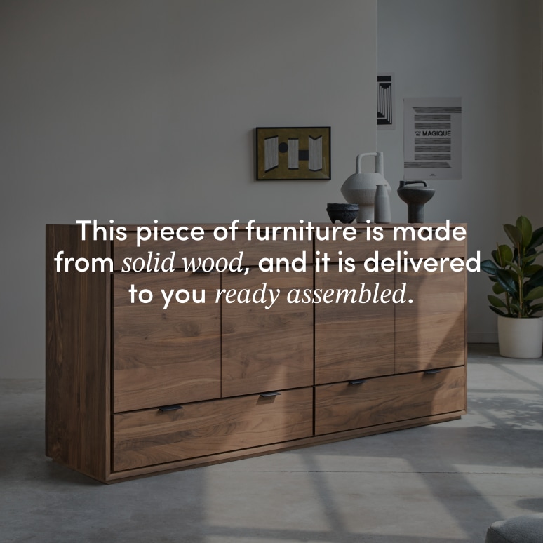 Senson - Solid Walnut Sideboard