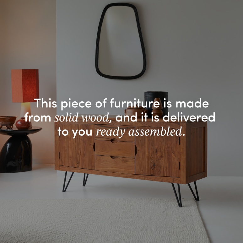 Bonnie - Solid Acacia Sideboard