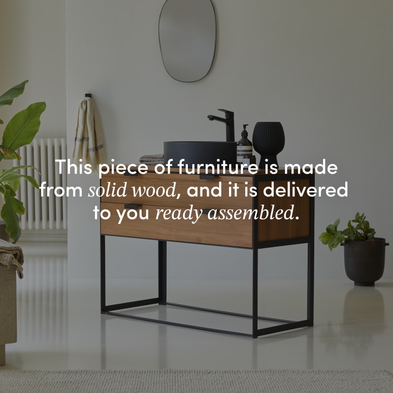 Urban - Solid Acacia 39" Single Vanity