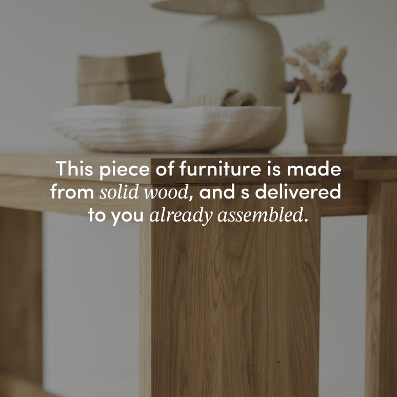 Eden - Eden - Solid Oak Desk