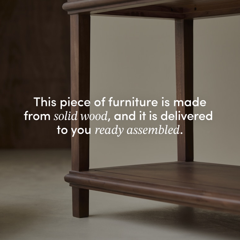 Achille - Solid Acacia Console Table