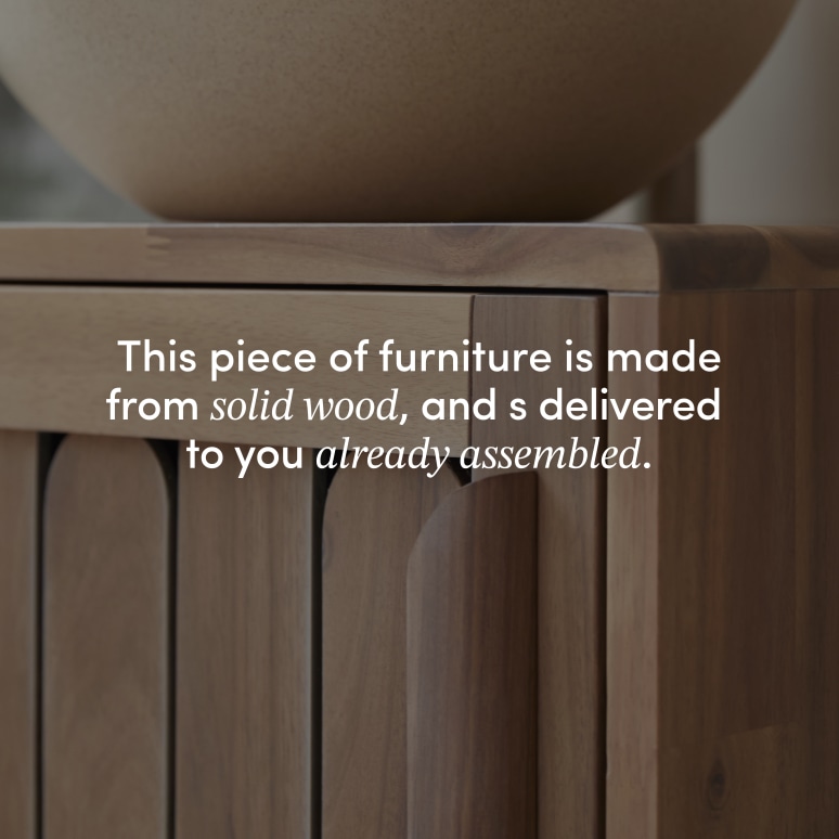 Lila - Solid Acacia 20" Single Vanity