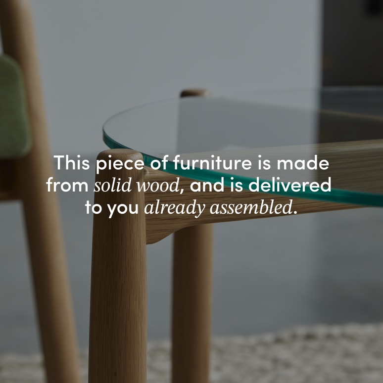 Nori - Solid oak coffee table