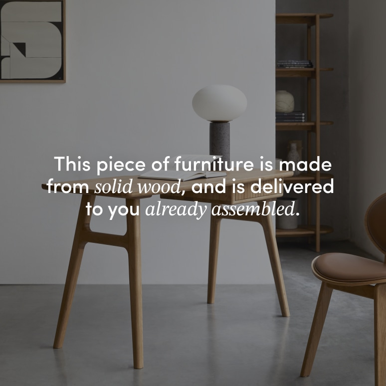 Yaël - Solid oak desk