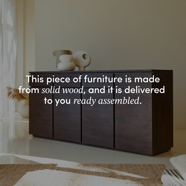 Eva - Solid Mahogany Sideboard