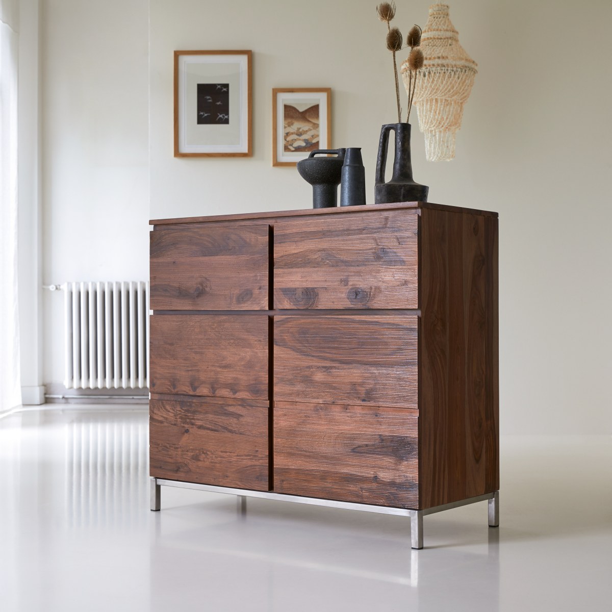 Nova - Anrichte aus massivem Palisanderholz 100 cm