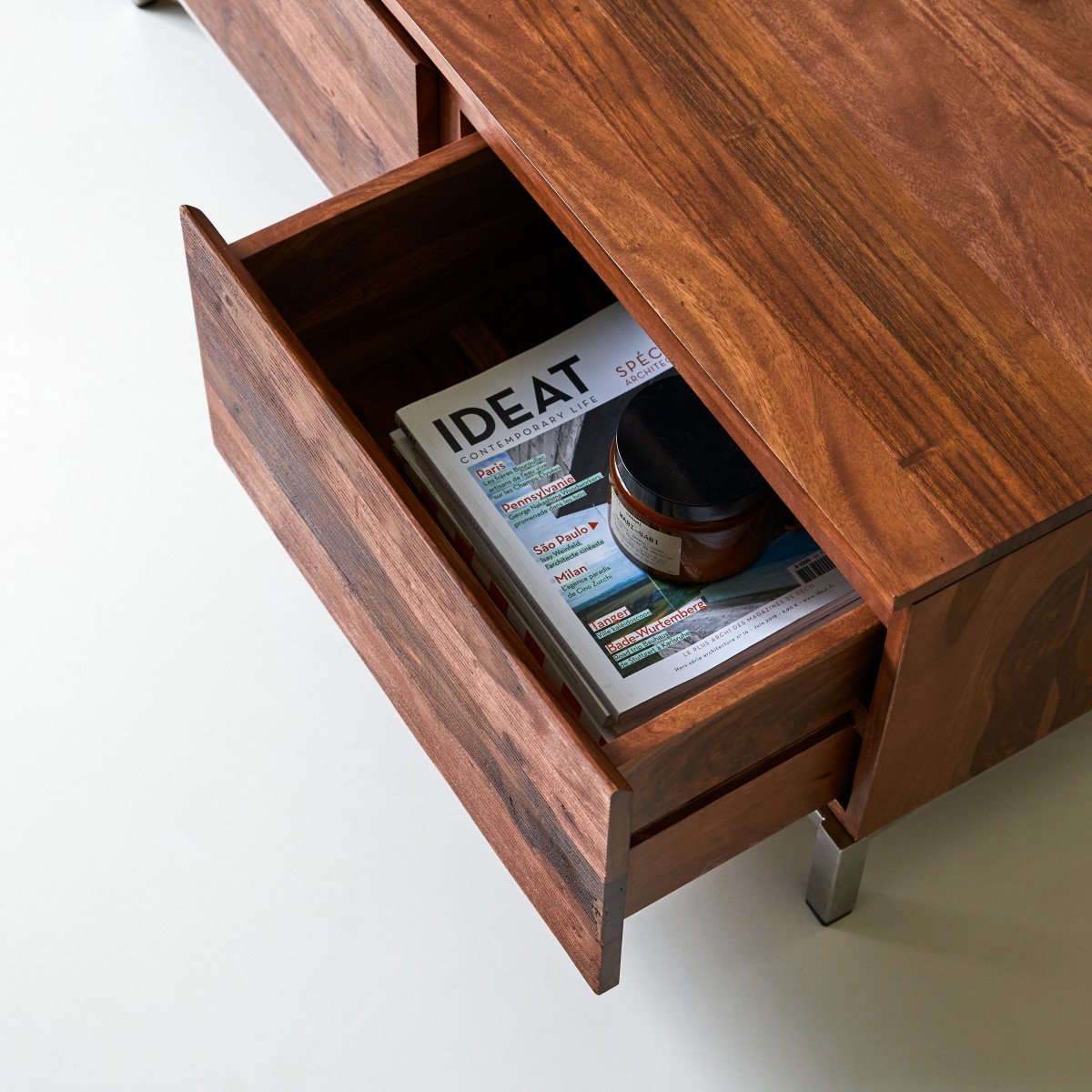 Nova - TV Schrank aus massivem Palisanderholz 205 cm