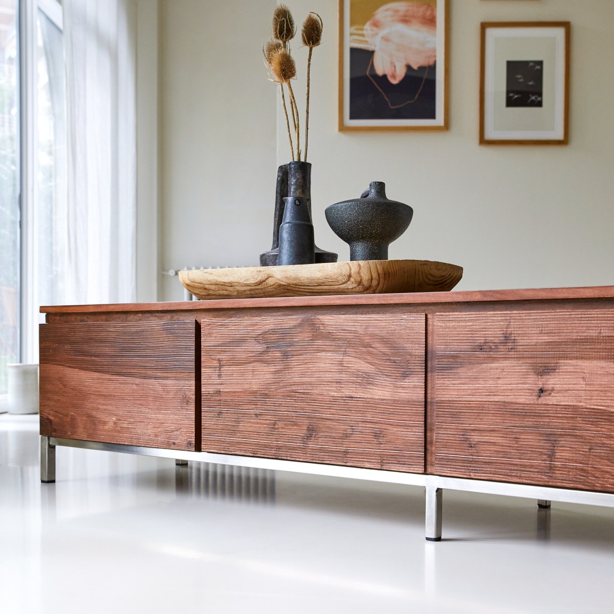 Nova - TV Schrank aus massivem Palisanderholz 205 cm