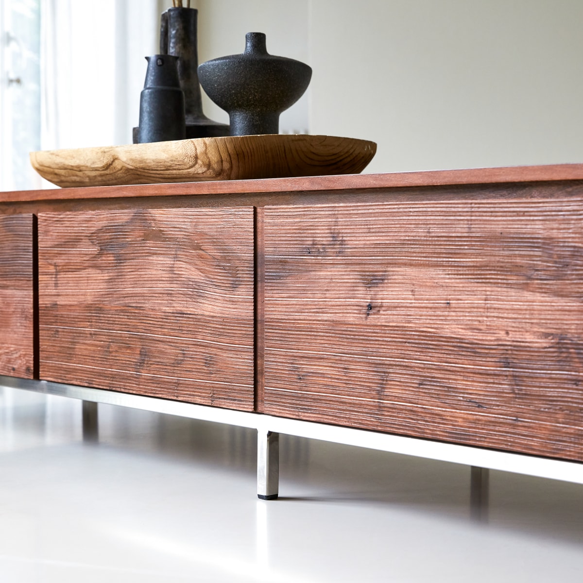 Nova - TV Schrank aus massivem Palisanderholz 205 cm