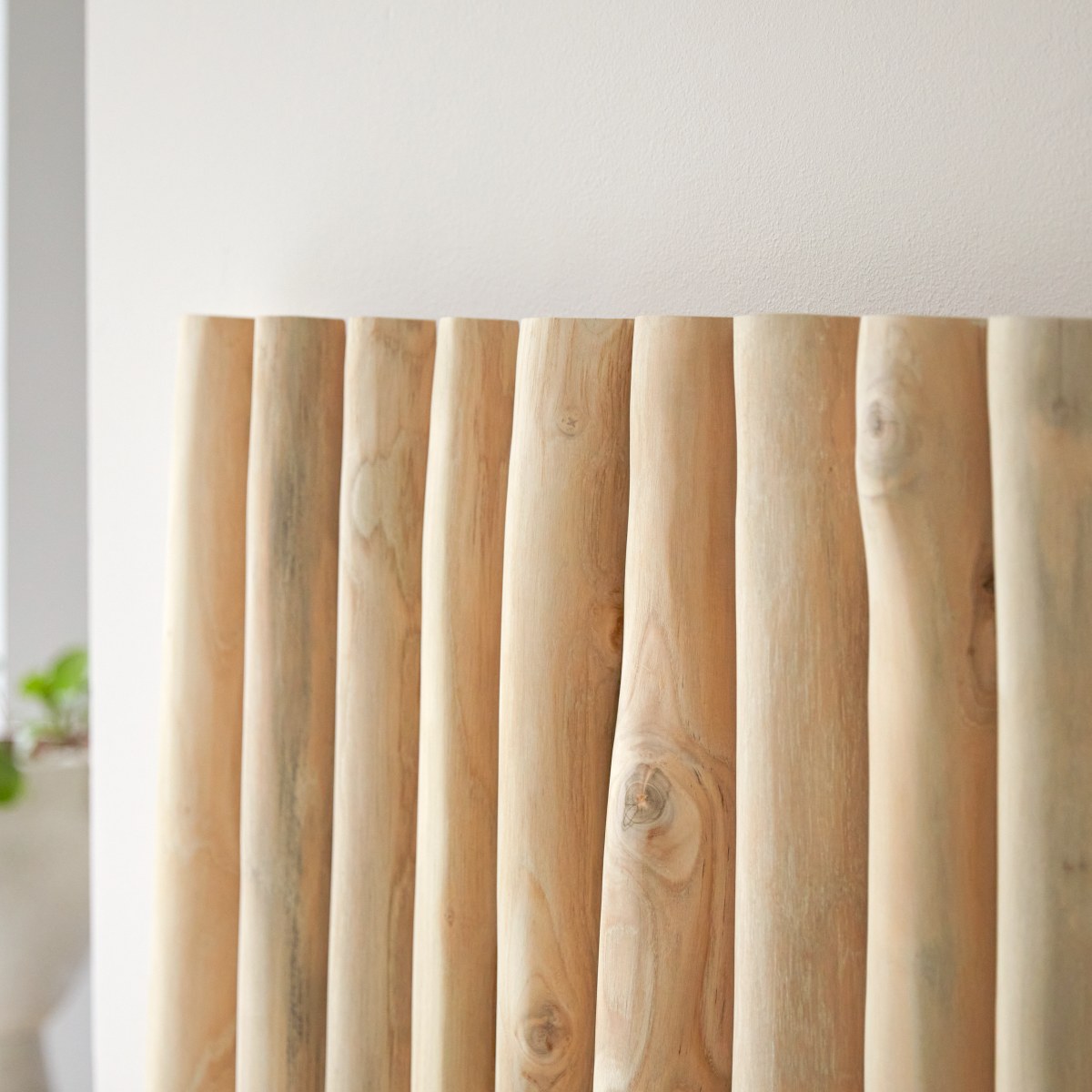 River - Kopfteil aus massivem Teakholz 180 cm