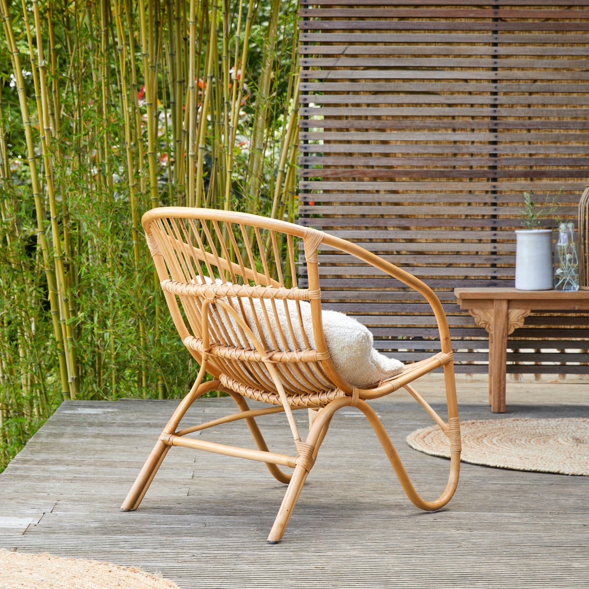 Mutine - Gartensessel aus Rattan