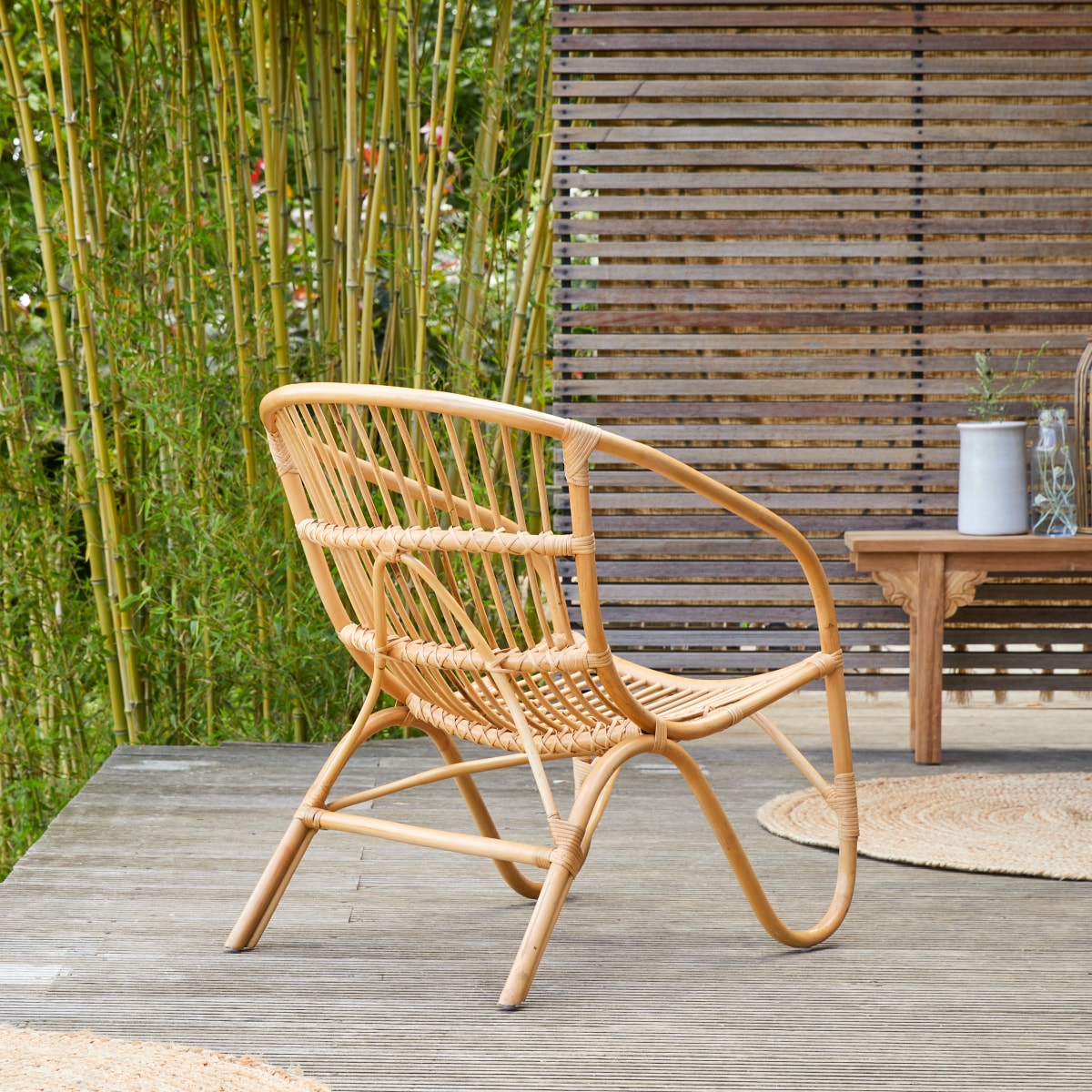 Mutine - Gartensessel aus Rattan