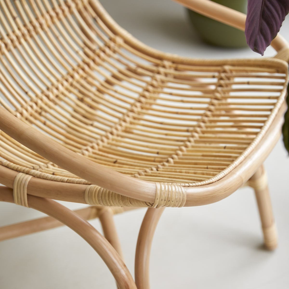 Pia - Sessel aus Rattan