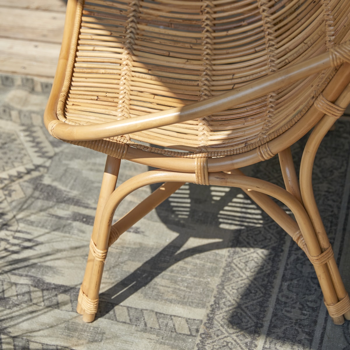 Pia - Gartensessel aus Rattan