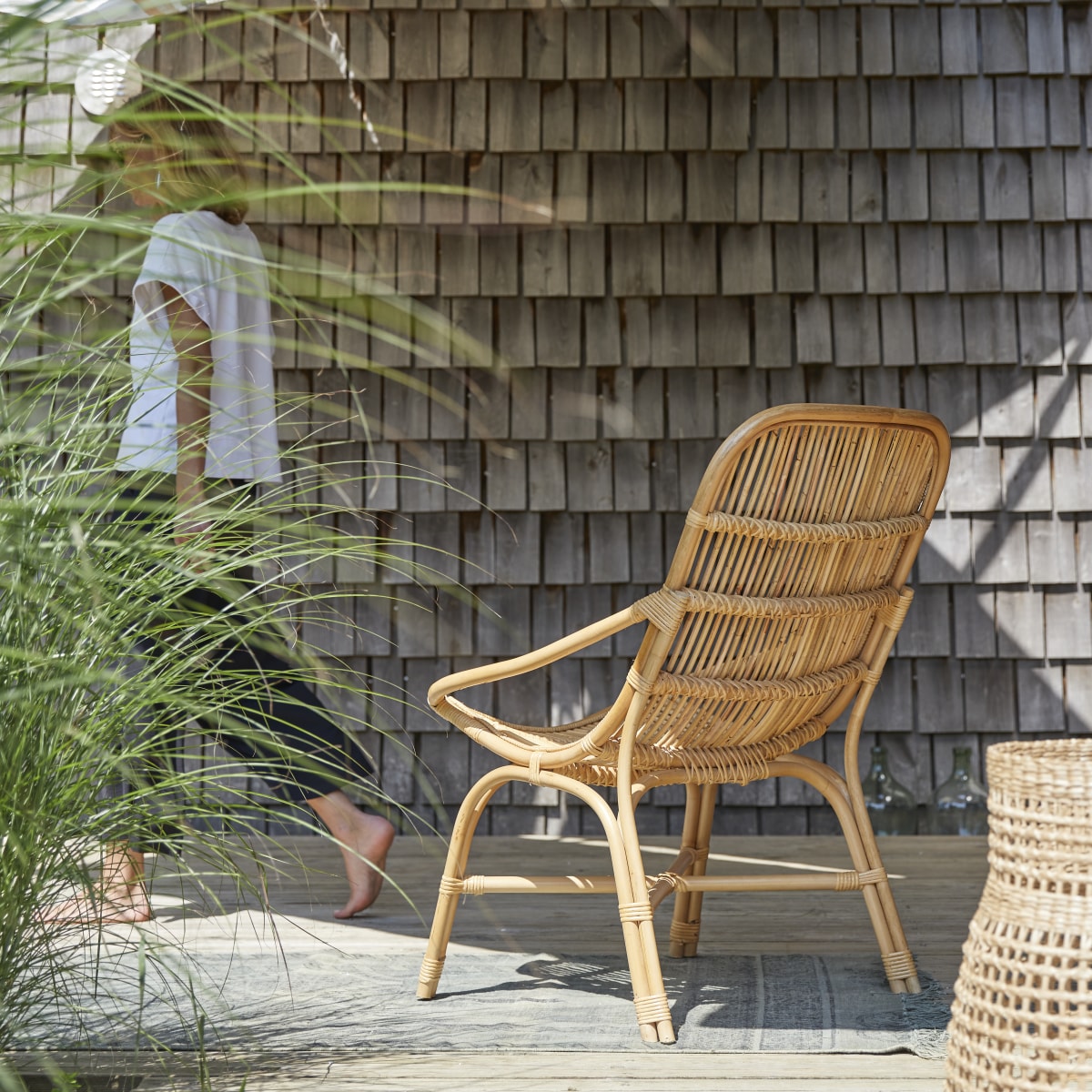 Pia - Gartensessel aus Rattan